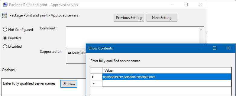 GPO Package Point and Print Approved Servers.png