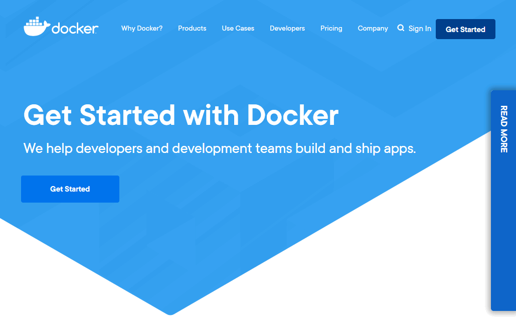 Docker オフィシャルサイト